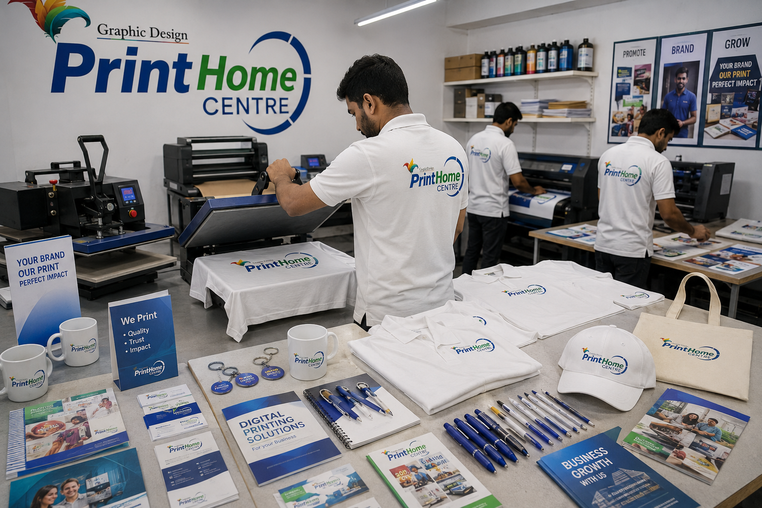 Custom T-Shirt and Promotional Printing in Navi Mumbai